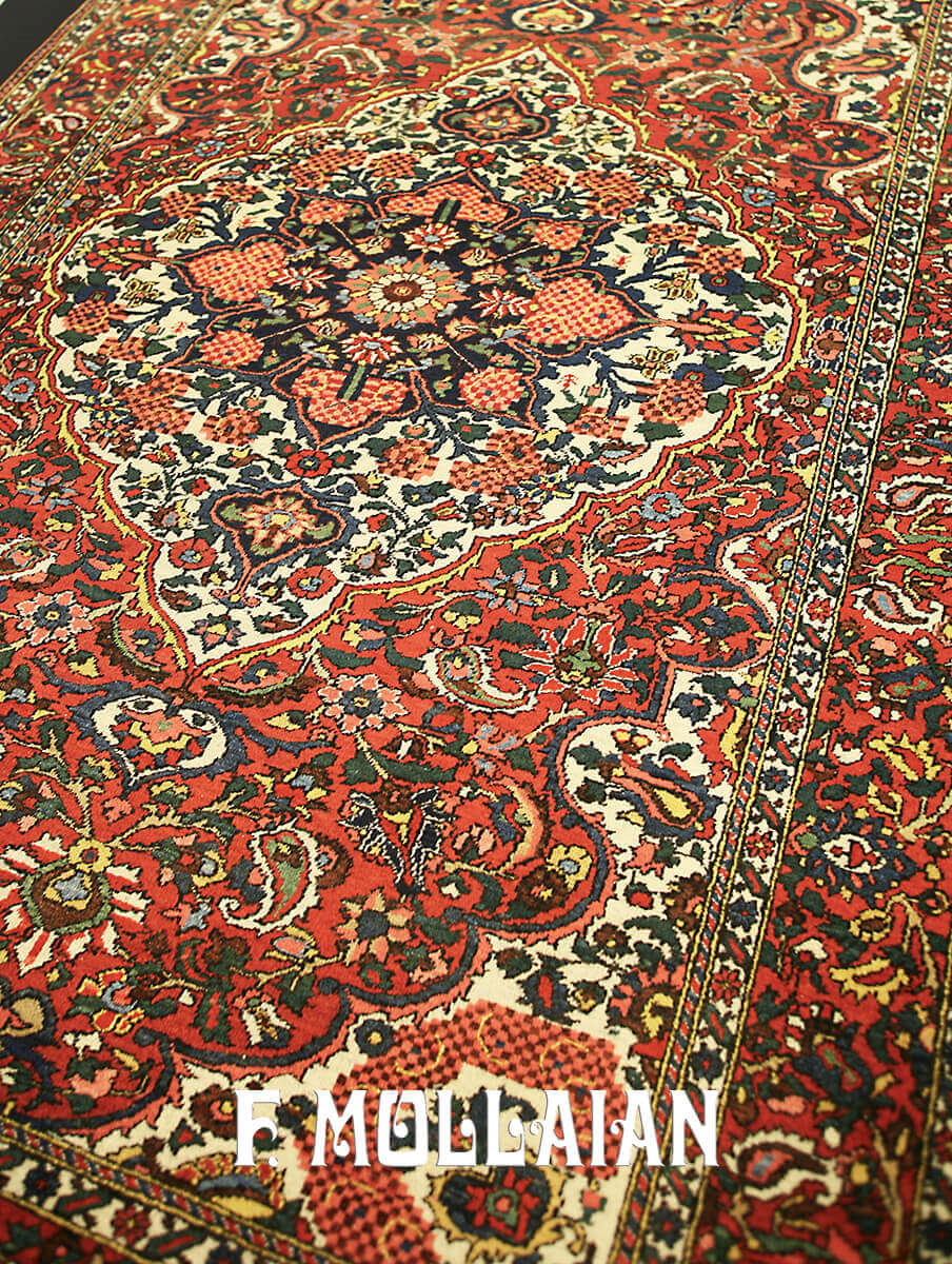 Old Persian Bakhtiari Old Rug n°:93726479